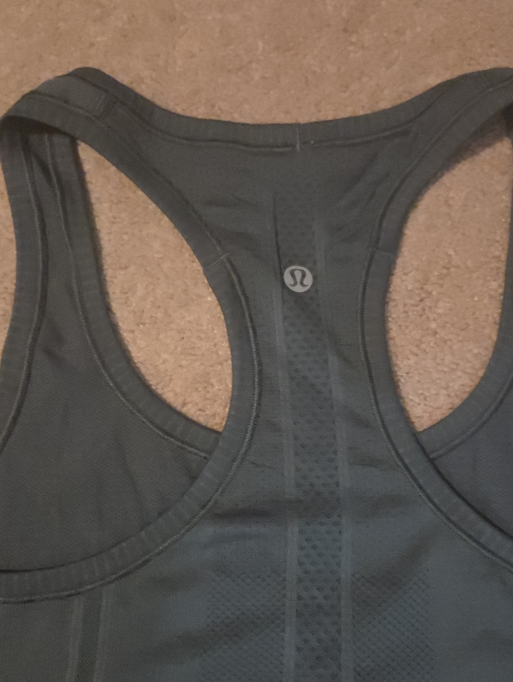 Lululemon Racerback Tank Top - Dark Green S